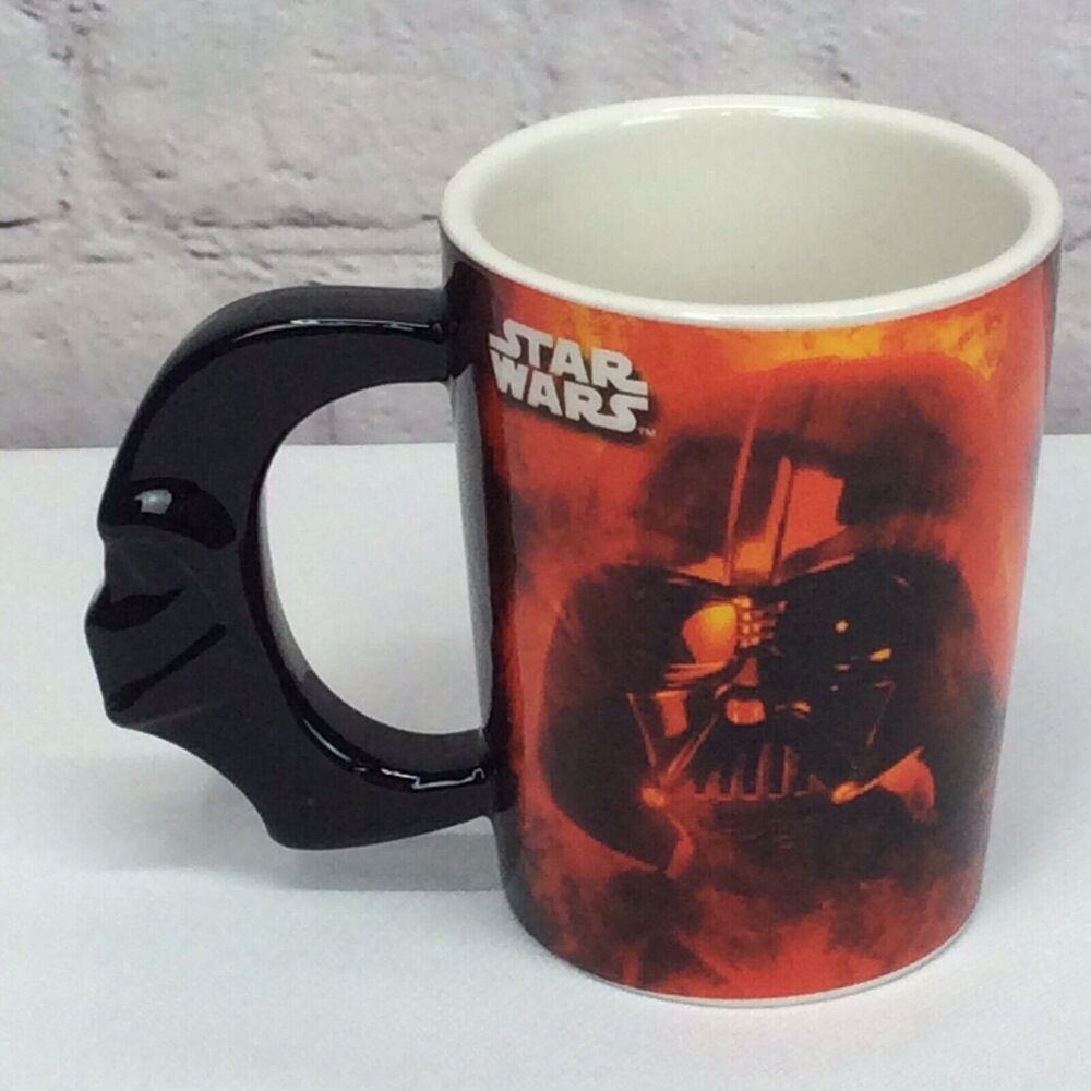 Galerie Star Wars “Darth Vader” Oversized 16 oz. Coffee Mug Cup Mask Handle